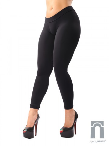 cheeks legging in black matt spandex 63
